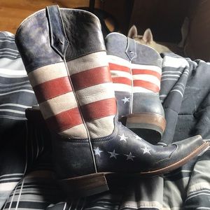 Roper size 8 flag boots